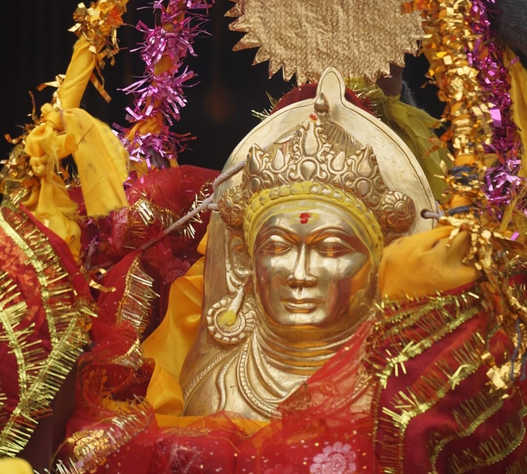 Kandar Devta Temple on Varunavat ridge above Sangrali village, Uttarkashi