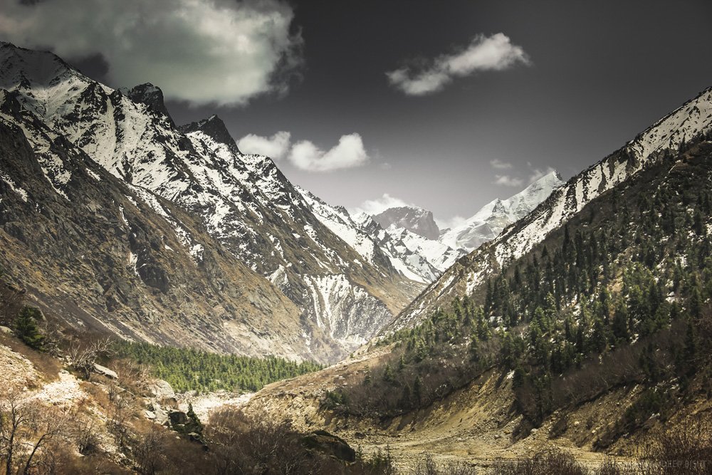 trekking towards chirbasa