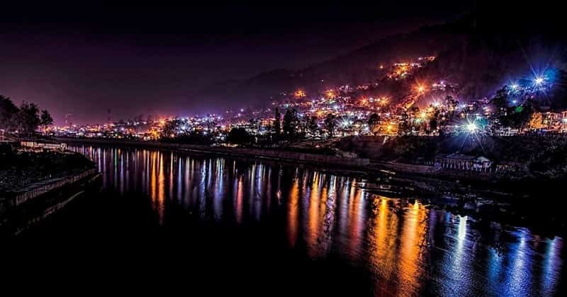 uttarkashi at night