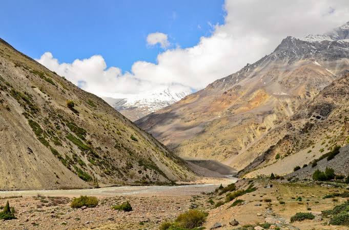 Nelong Valley Uttarakhand cold desert landscape